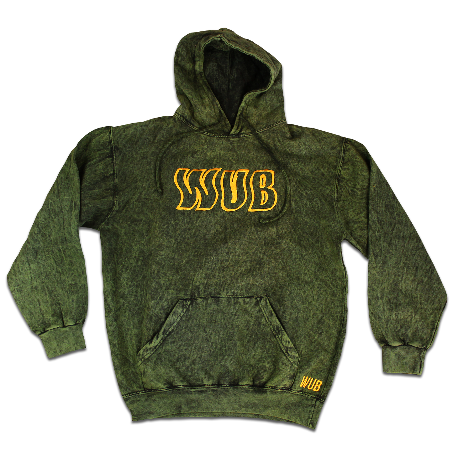 SKEWED HOODIE MOSS DYE