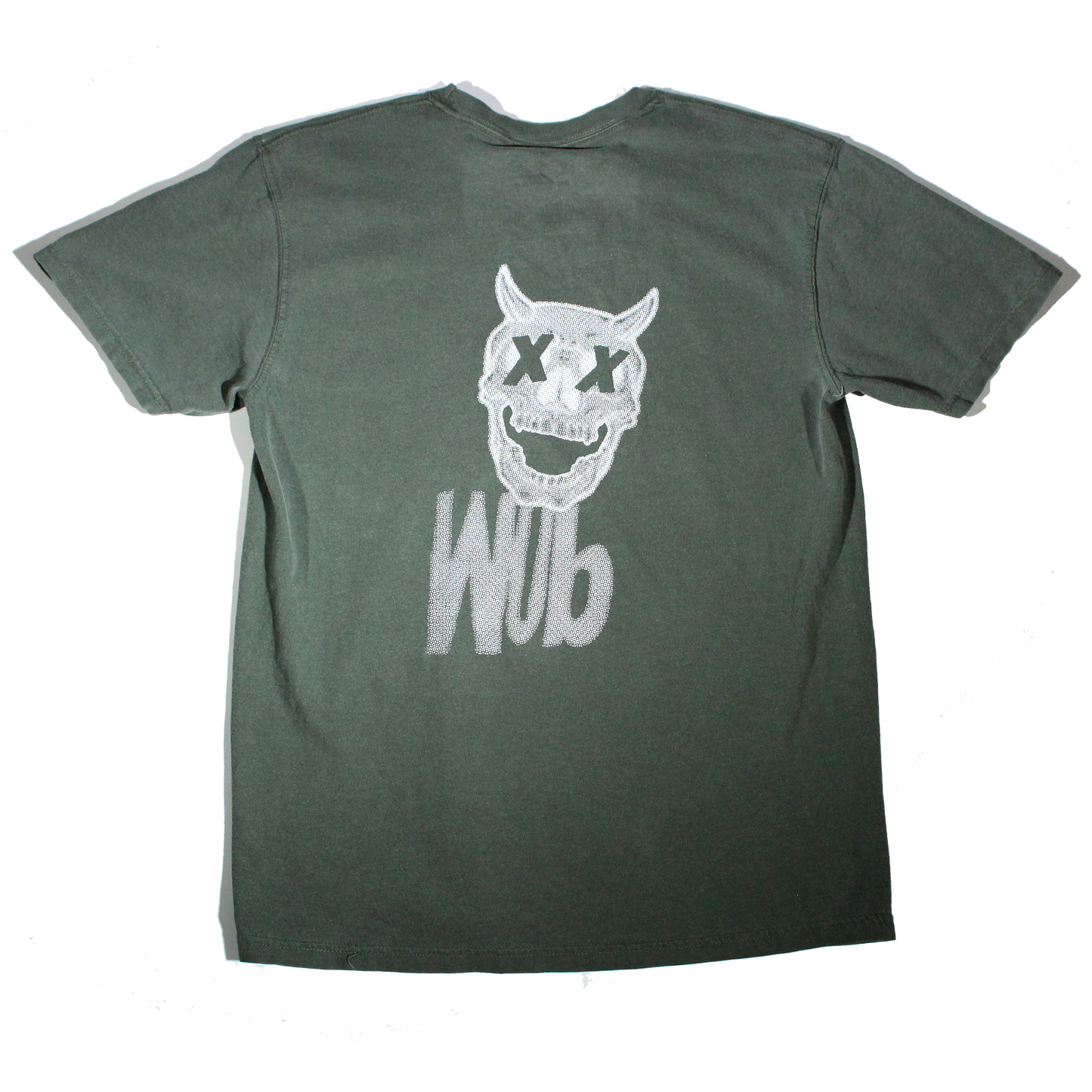 DEAD WUB TEE - MOSS GREEN