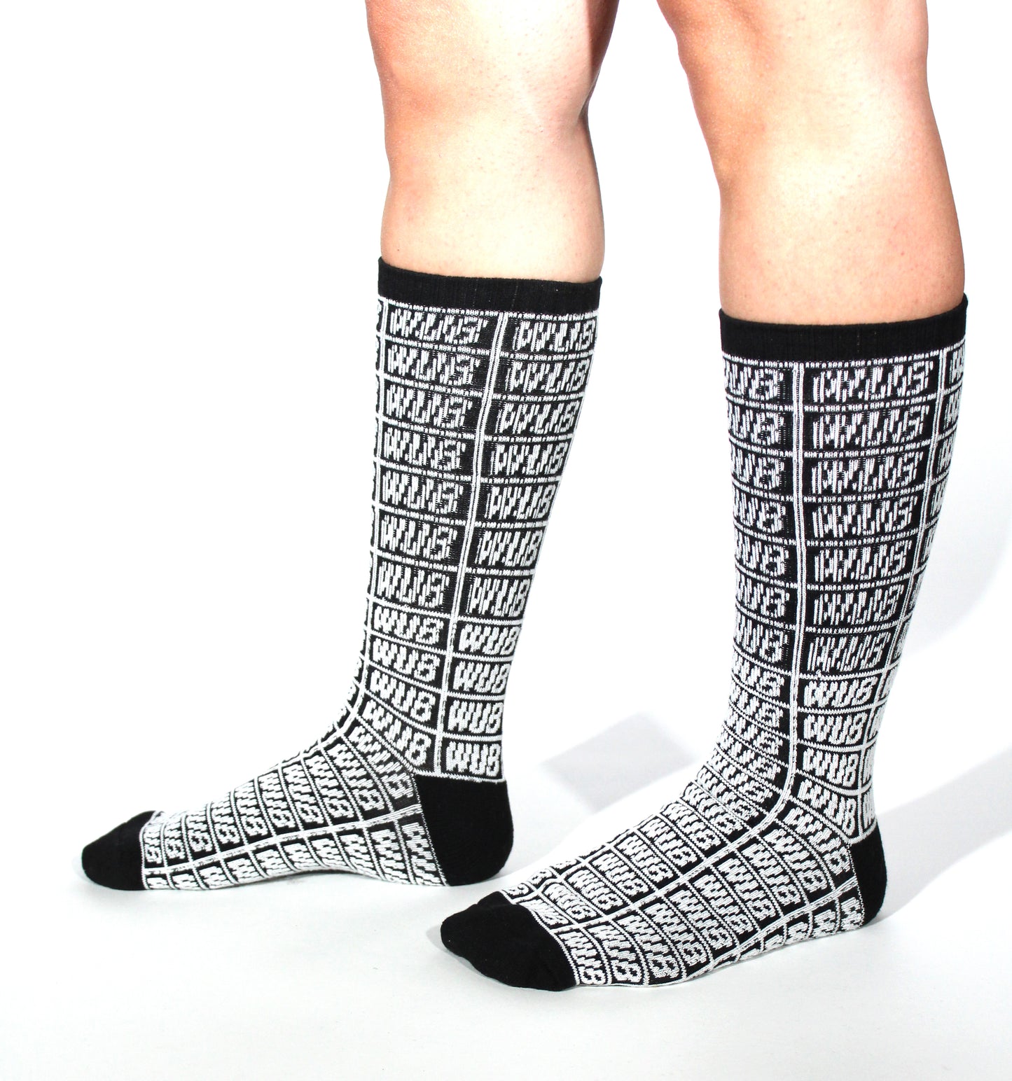 WUB ALL OVER KNIT SOCKS
