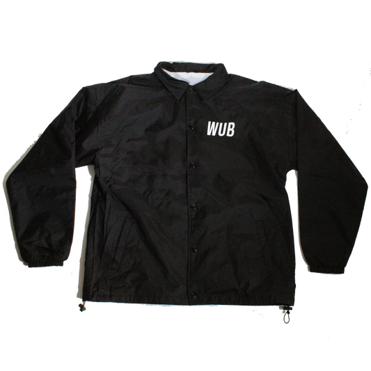 TRADEMARK COACH JACKET - BLACK