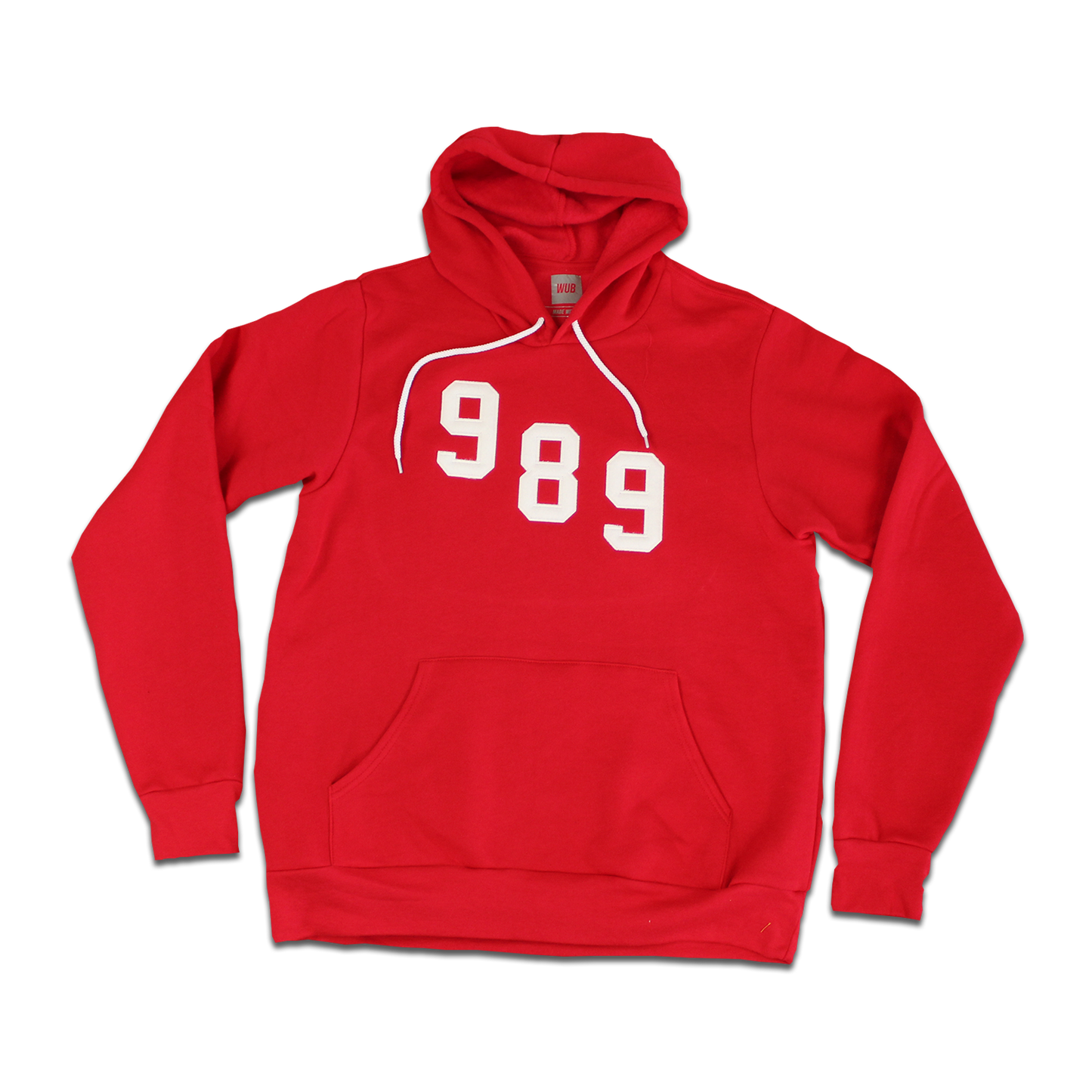 989 SPORTS FELT HOODIE - RED