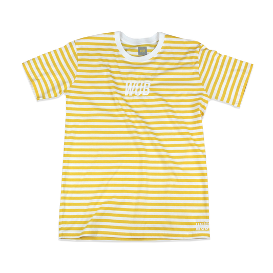 SAIL STRIPE TEE - YELLOW