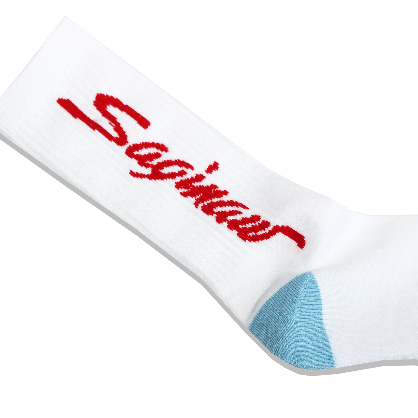 OG SAGINAW SOCK WHITE/ BLUE