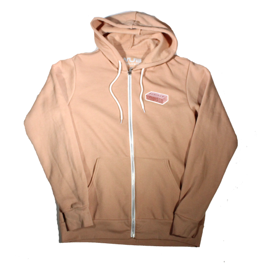 Saginaw Brick Zip Up Sweatshirt - Sand