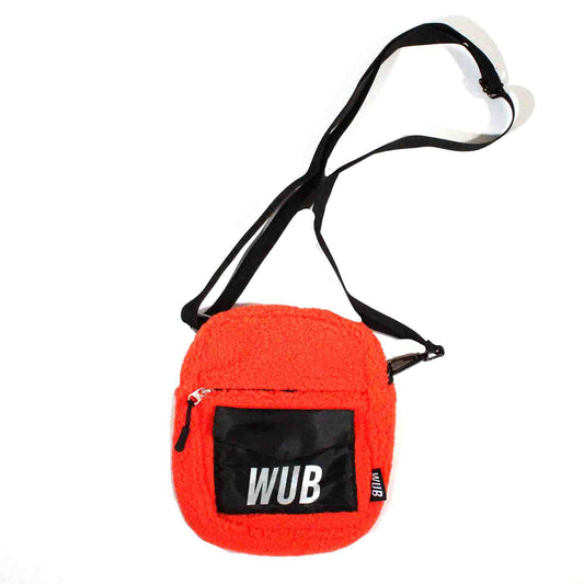 PUMPKIN SPICE SHERPA FLEECE SIDE BAG