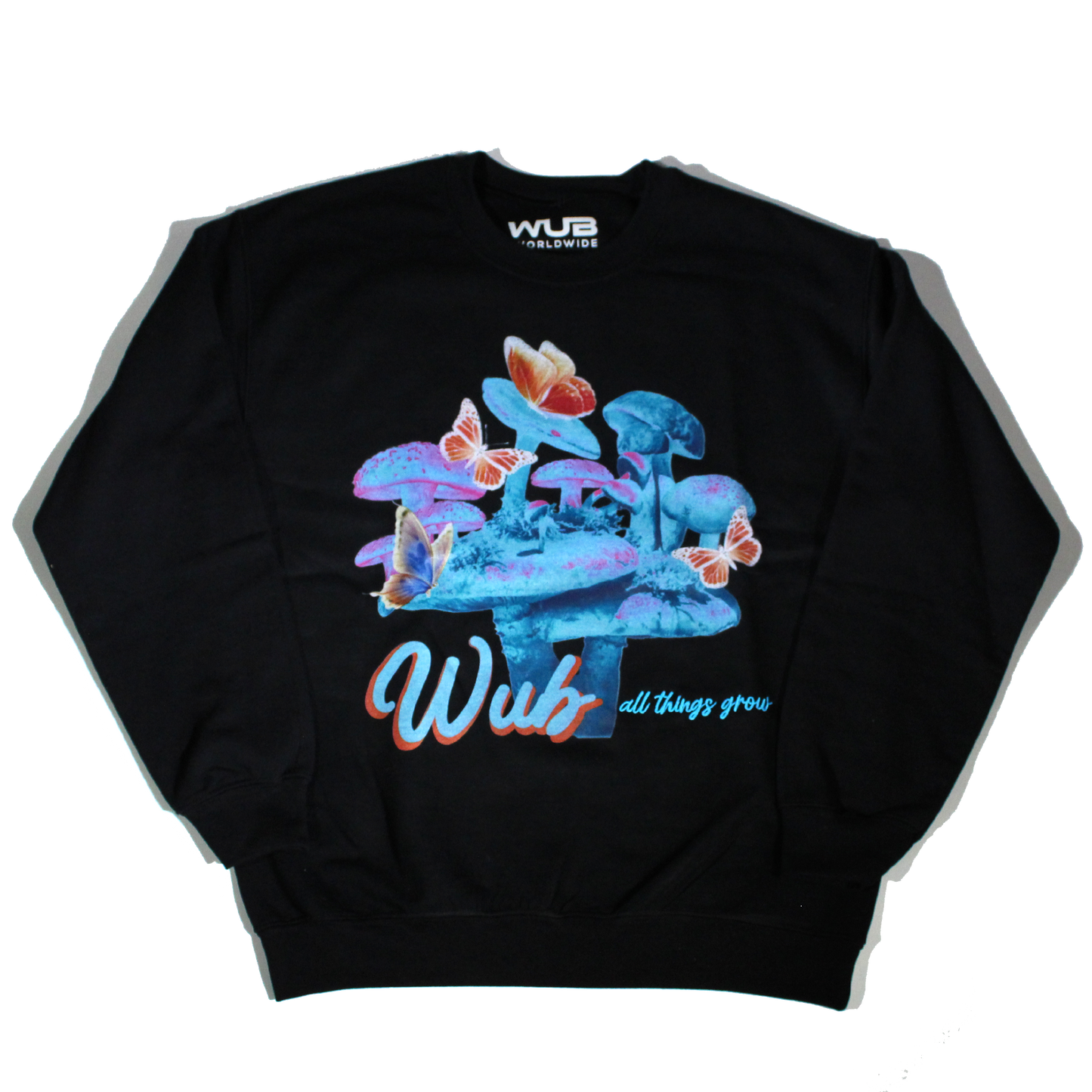 All Things Grow Crewneck - Black