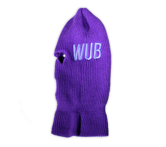 WUB SPELL SKI MASK - PURPLE
