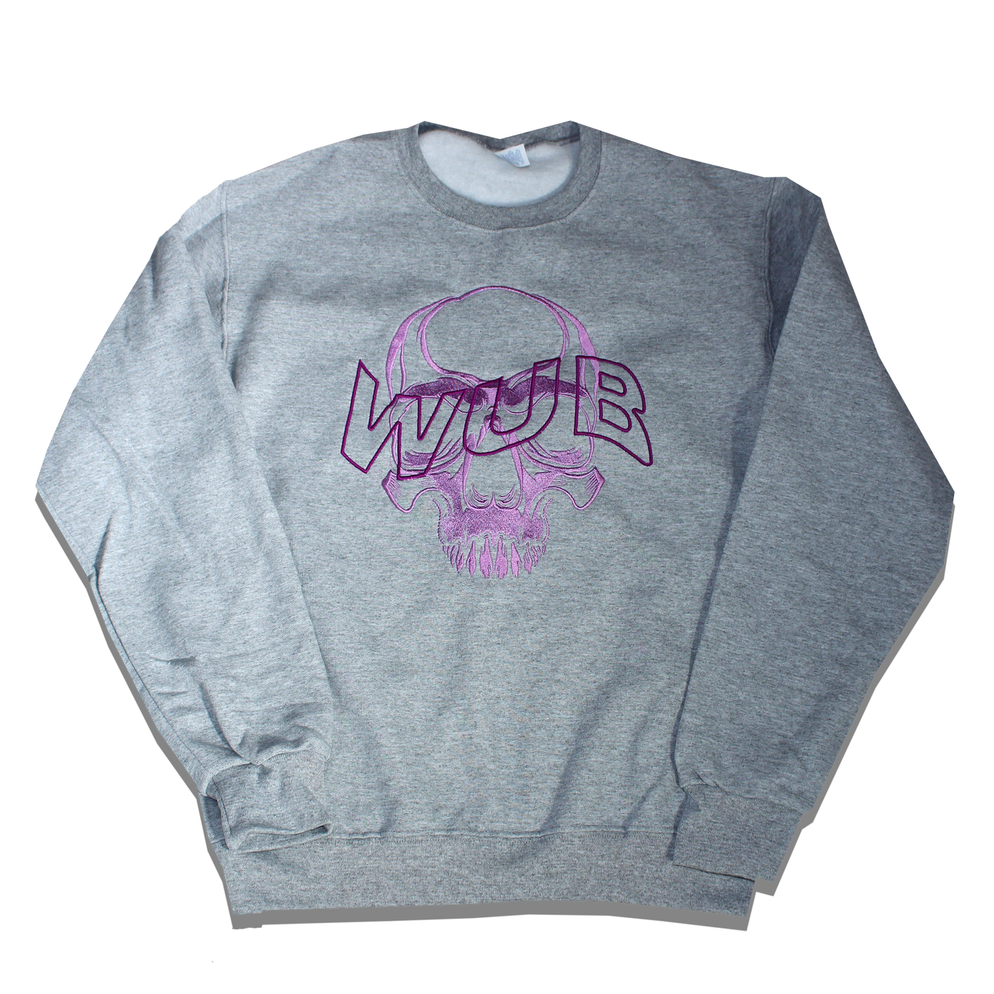 SKULL CREWNECK - GREY