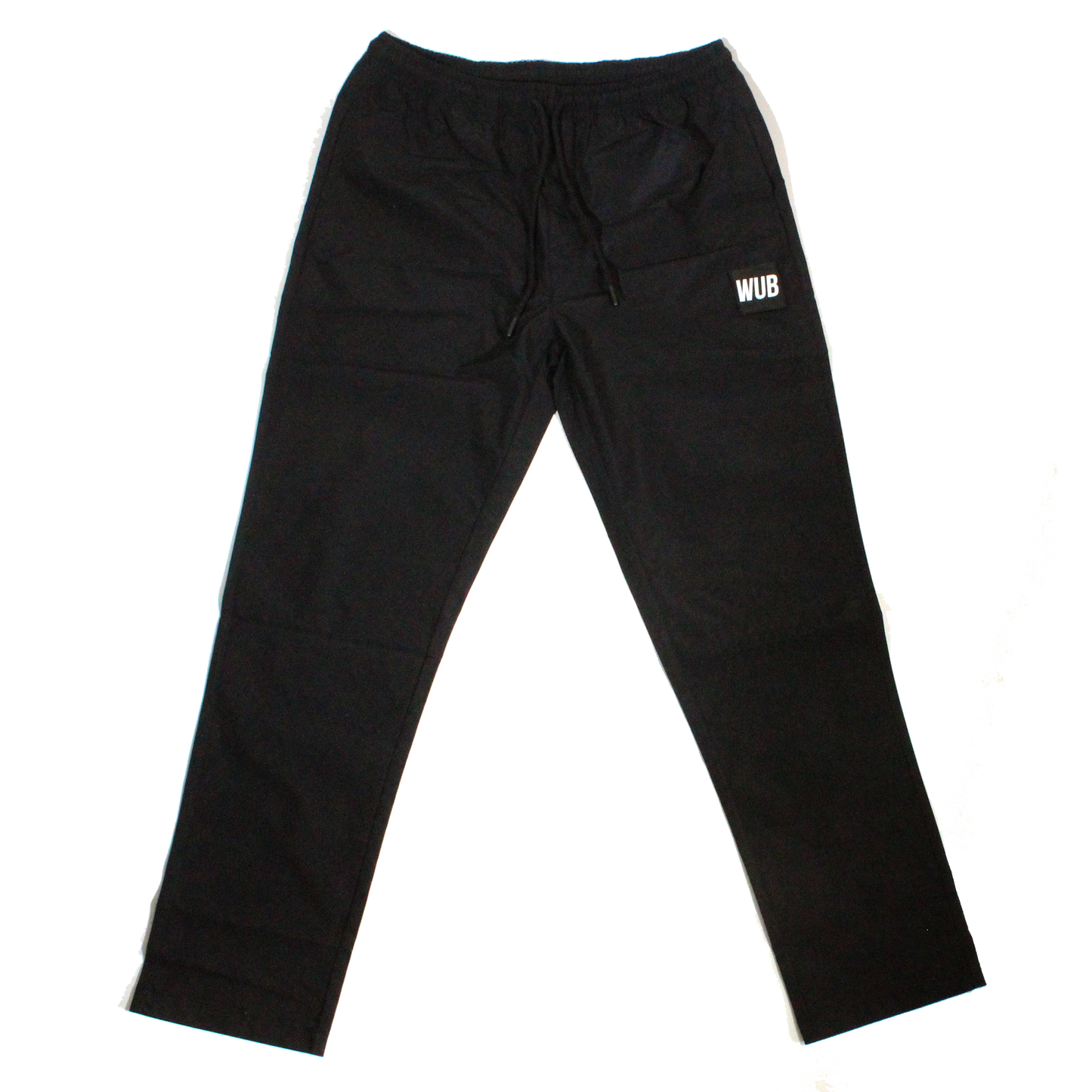 TRAINER NYLON PANTS - BLACK