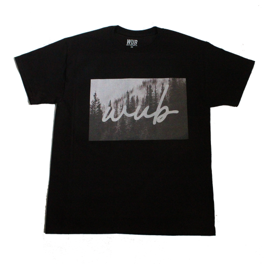 WUB FORREST TEE - BLACK