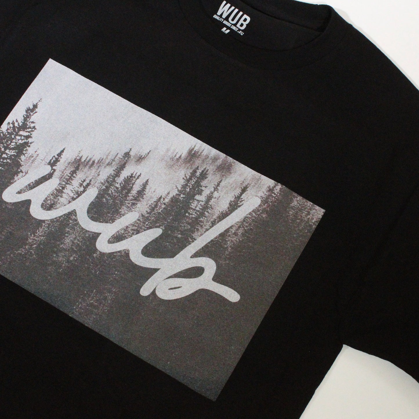 WUB FORREST TEE - BLACK