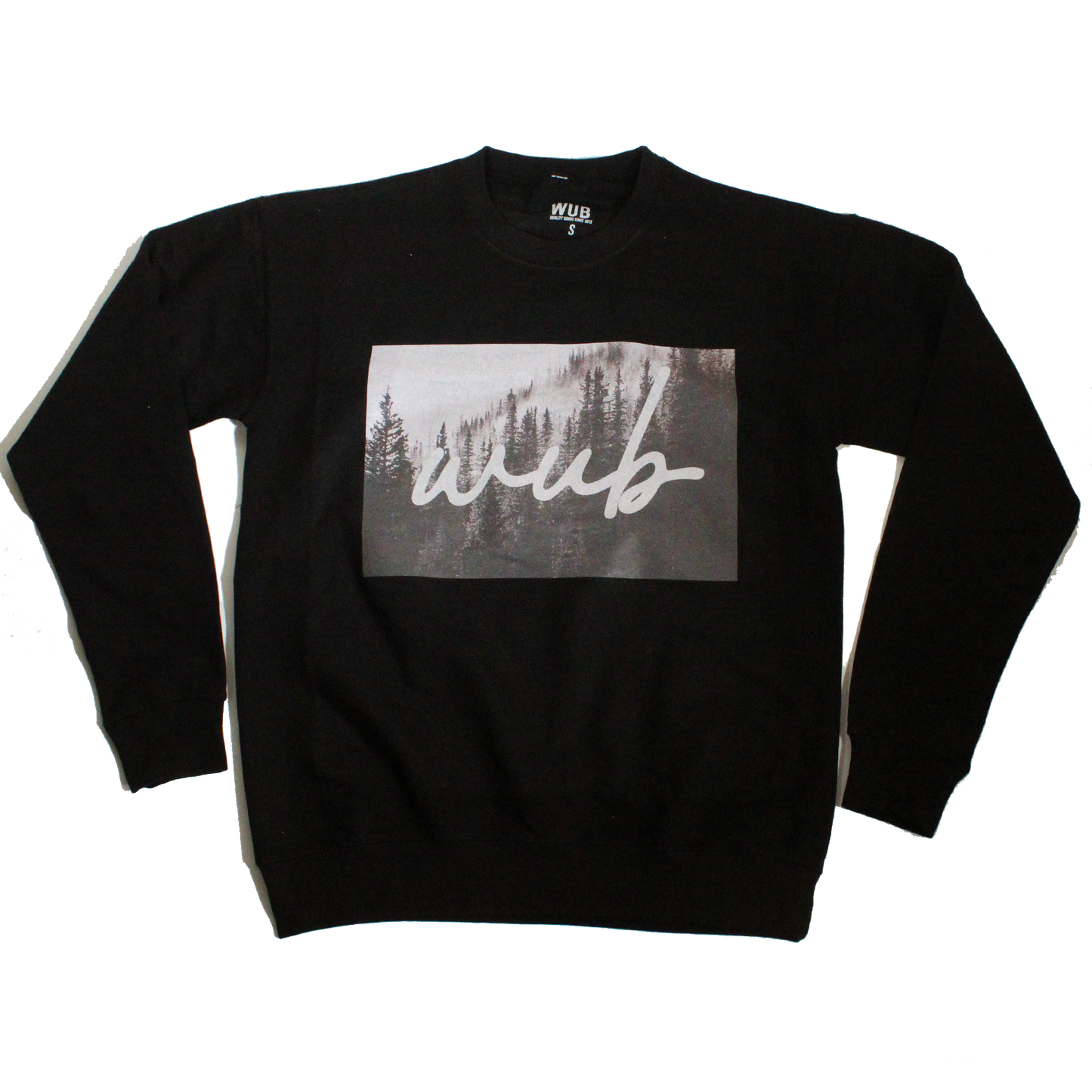 WUB FORREST CREWNECK - BLACK