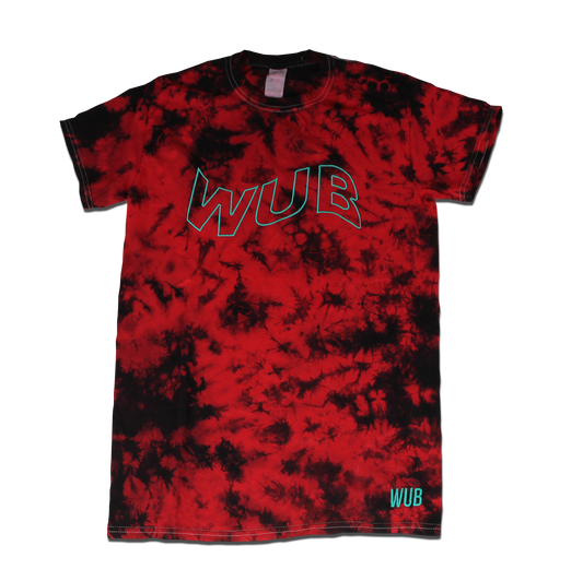 WAVE DYE TEE - RED