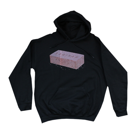 SAGINAW BRICK HOODIE - BLACK