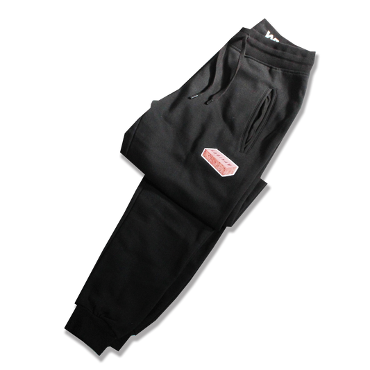 SAGINAW BRICK PREMIUM JOGGERS - BLACK