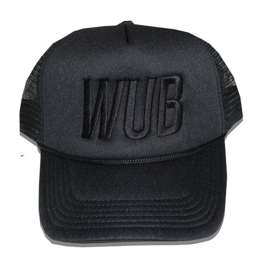 BIG LOGO TRUCKER - BLACK