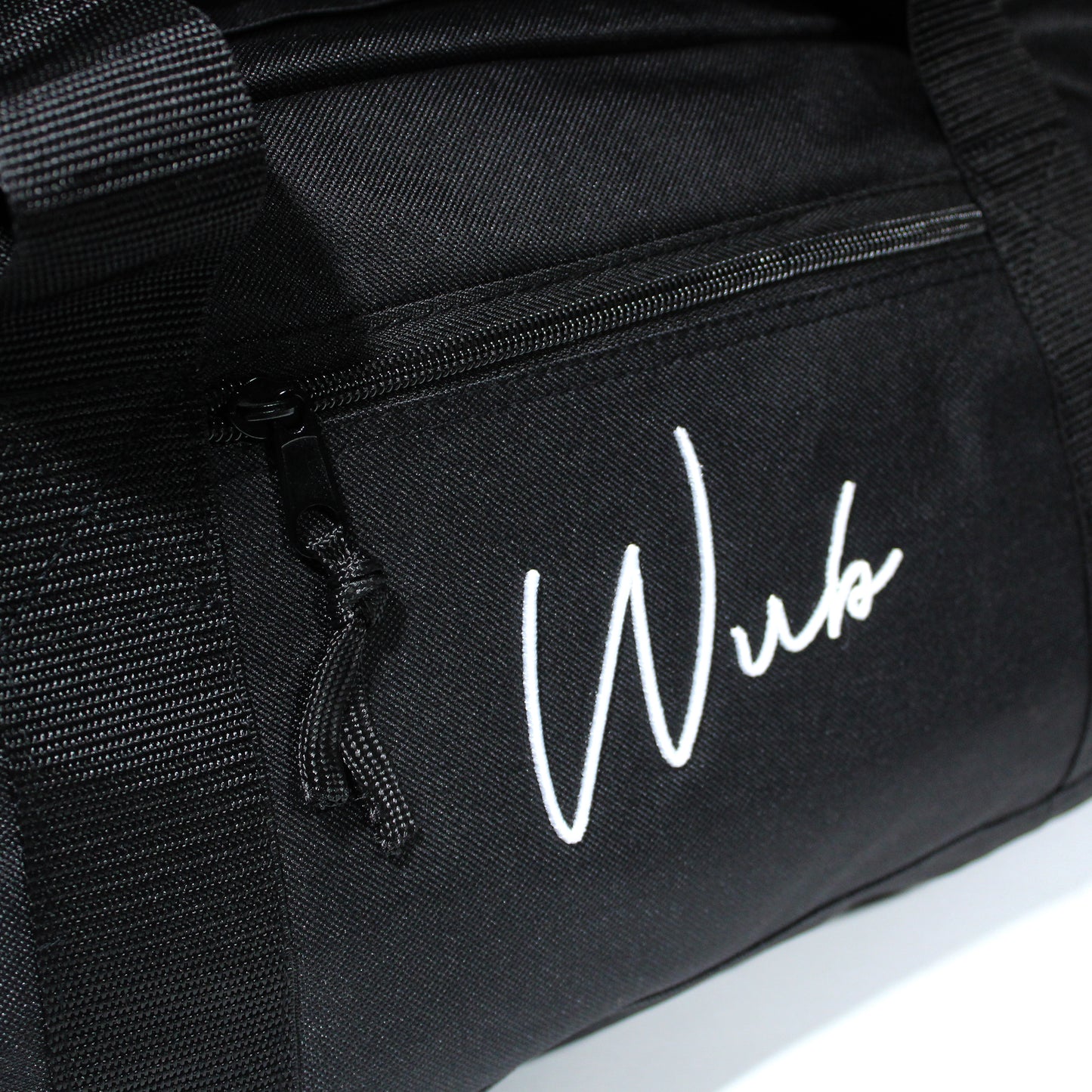Puff Embroidered Duffel - Black