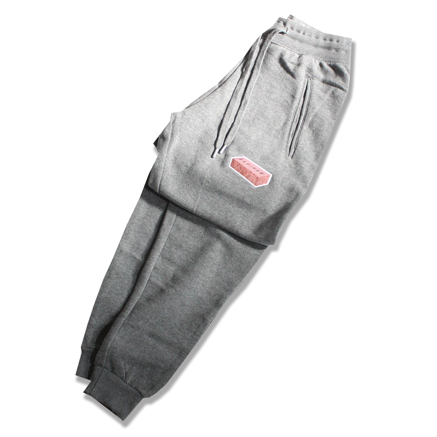 SAGINAW BRICK PREMIUM JOGGERS - GREY