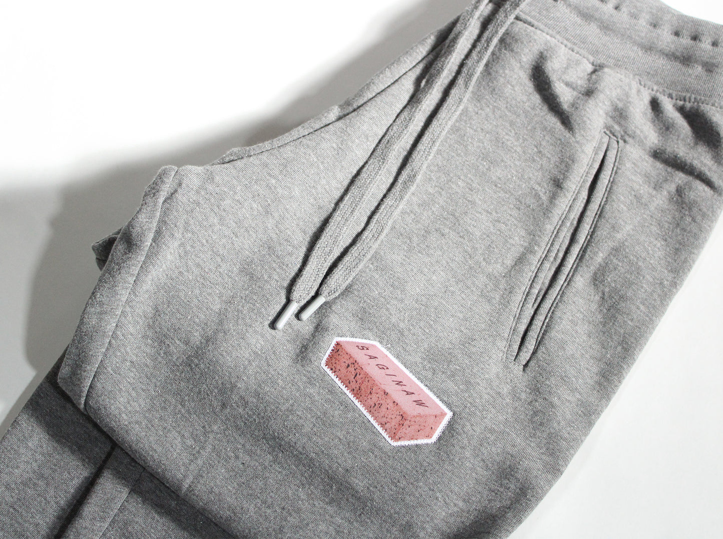 SAGINAW BRICK PREMIUM JOGGERS - GREY