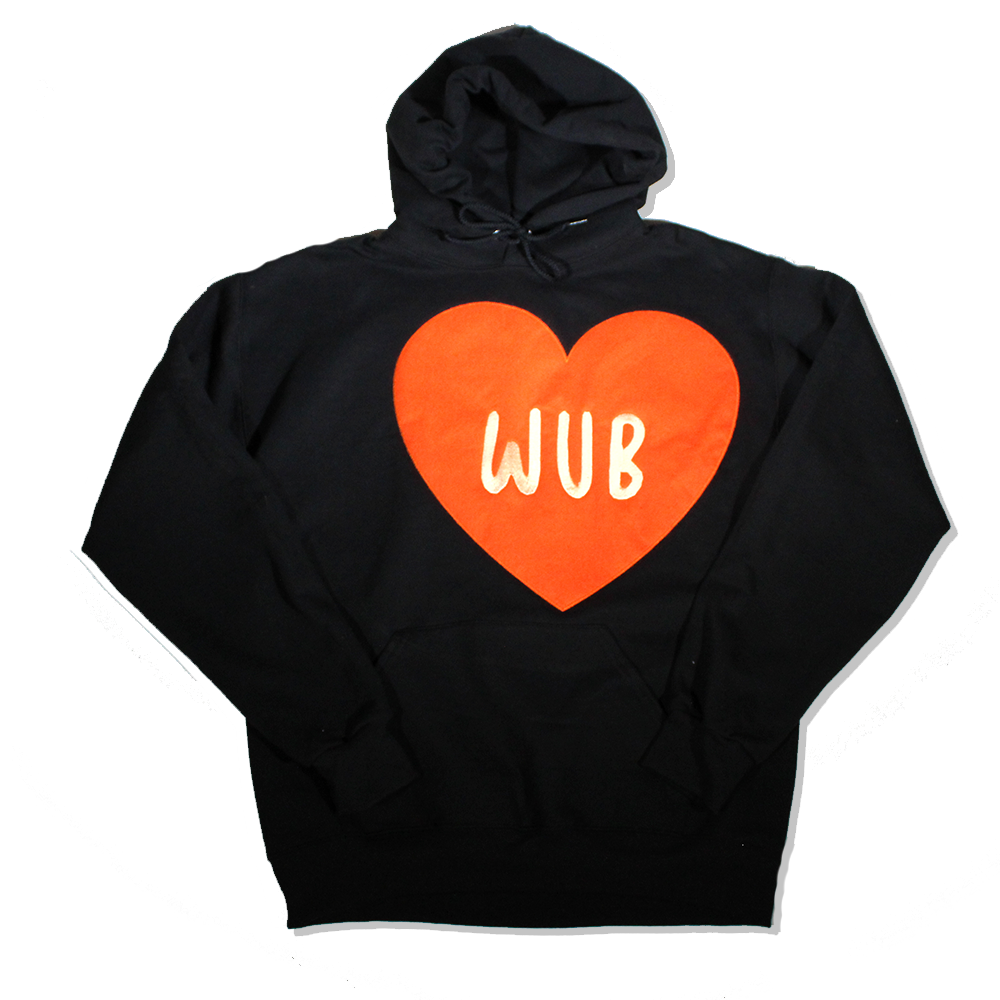 Heart Felt Hoodie - Black