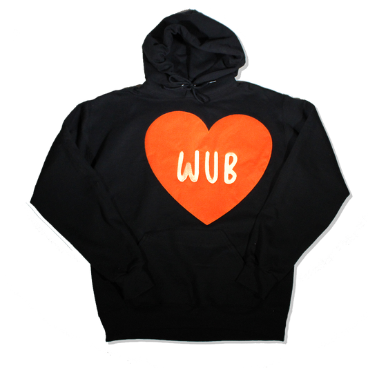 Heart Felt Hoodie - Black