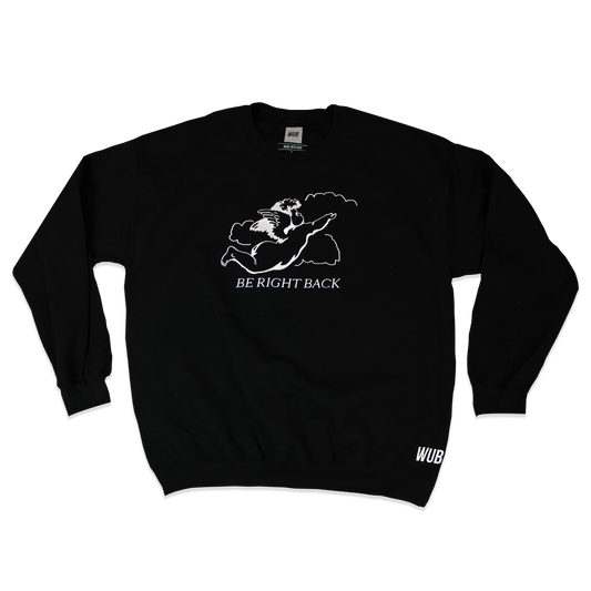 BRB ANGEL CREWNECK - BLACK