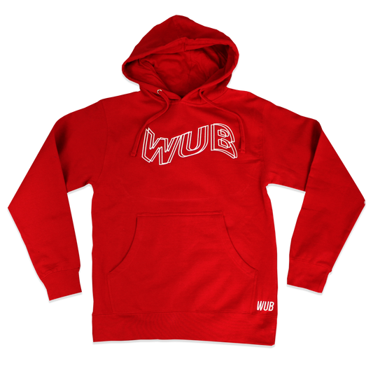 DOUBLE VISION HOODIE - RED