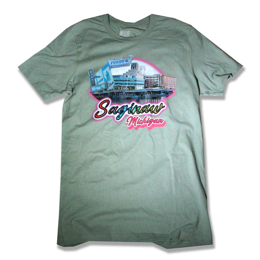 BIG TIME SAGINAW TEE - SAGE