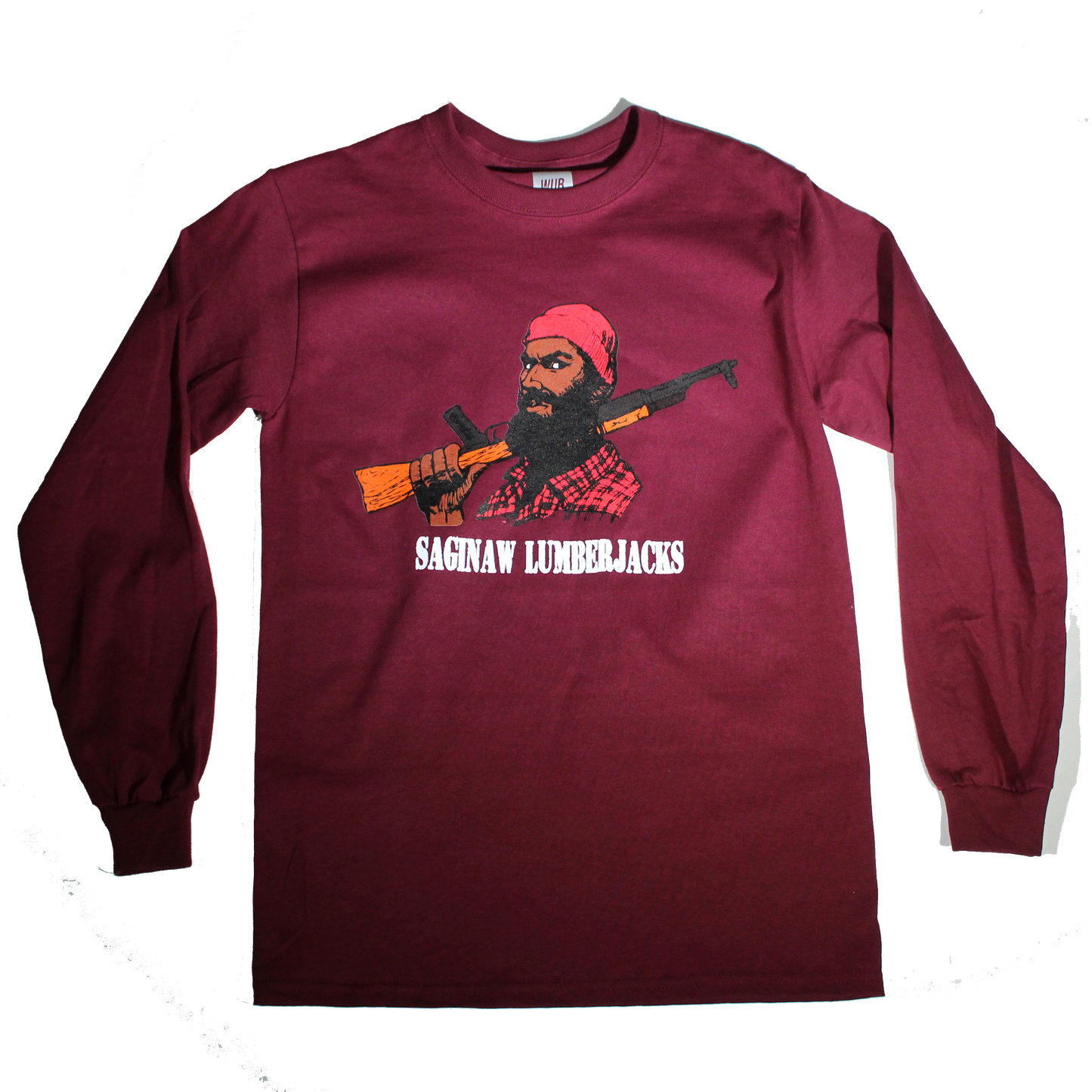 SAGINAW LUMBERJACK LONGSLEEVE - MAROON