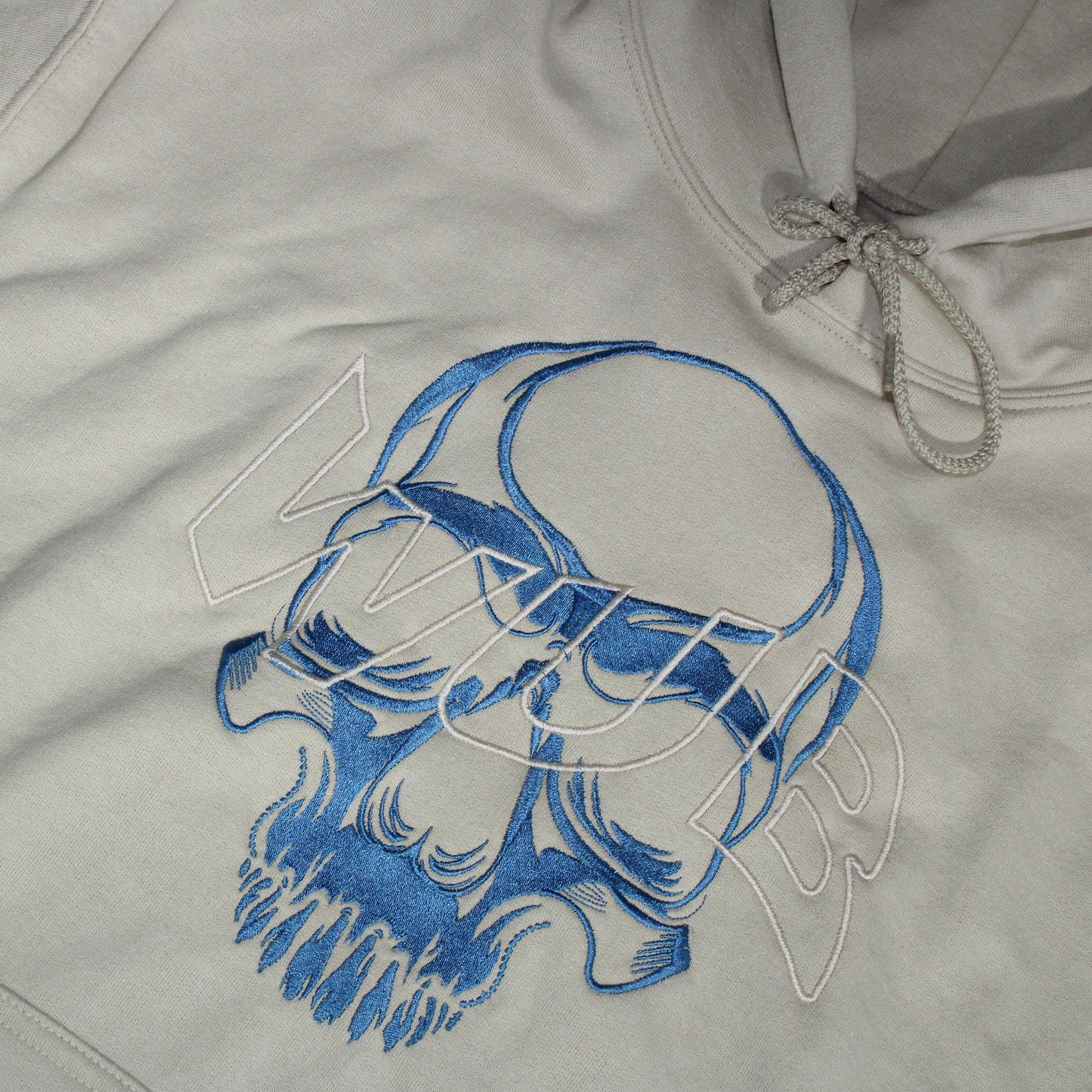 SKULL HOOD - SAND