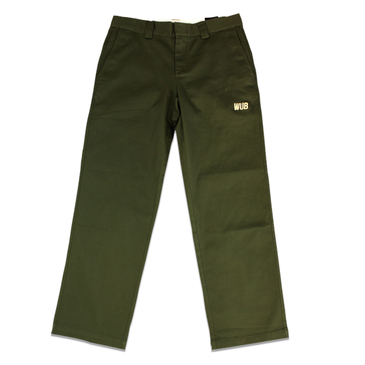 STOCK CHINO PANTS - OLIVE