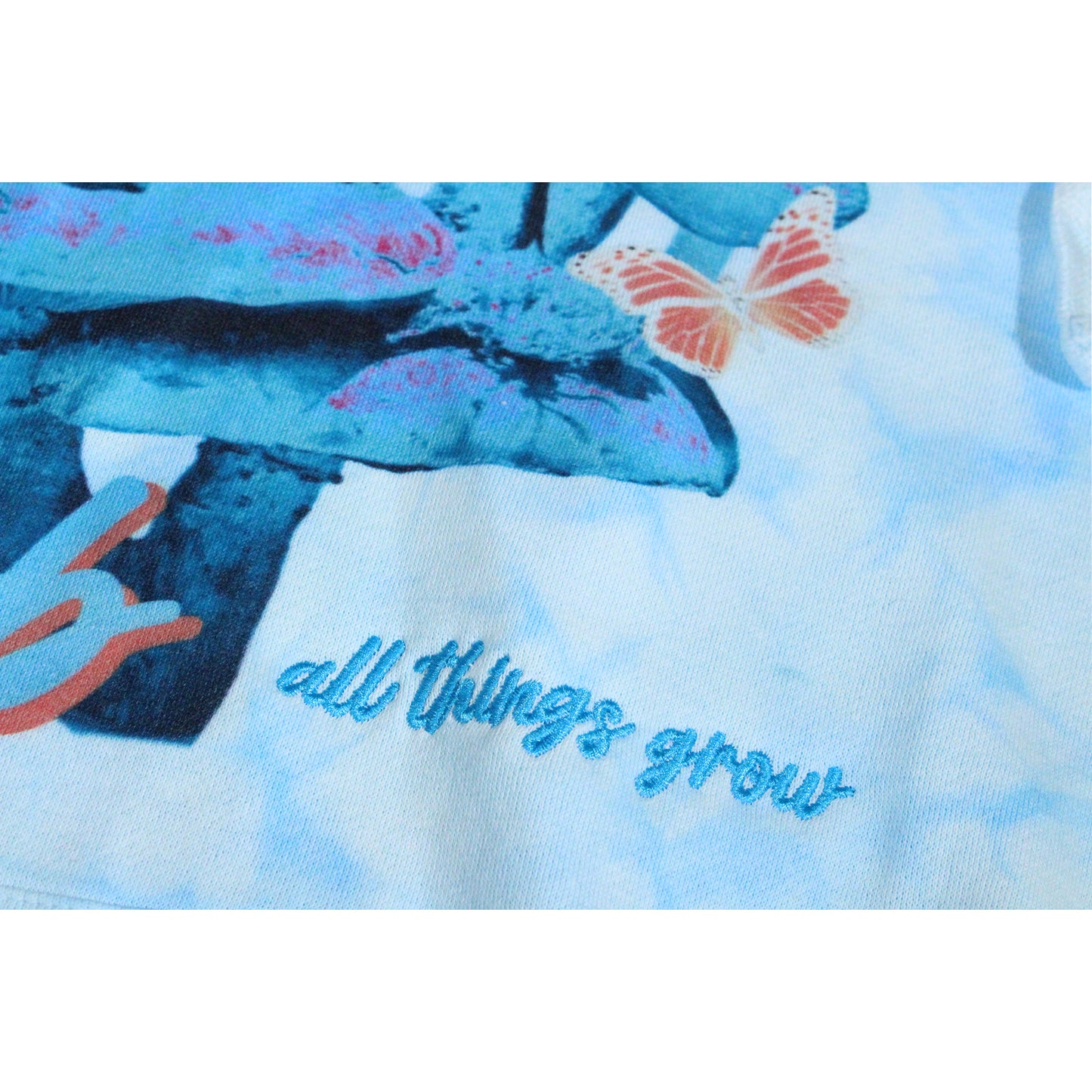 ALL THINGS GROW HOODIE - CLOUD DYE