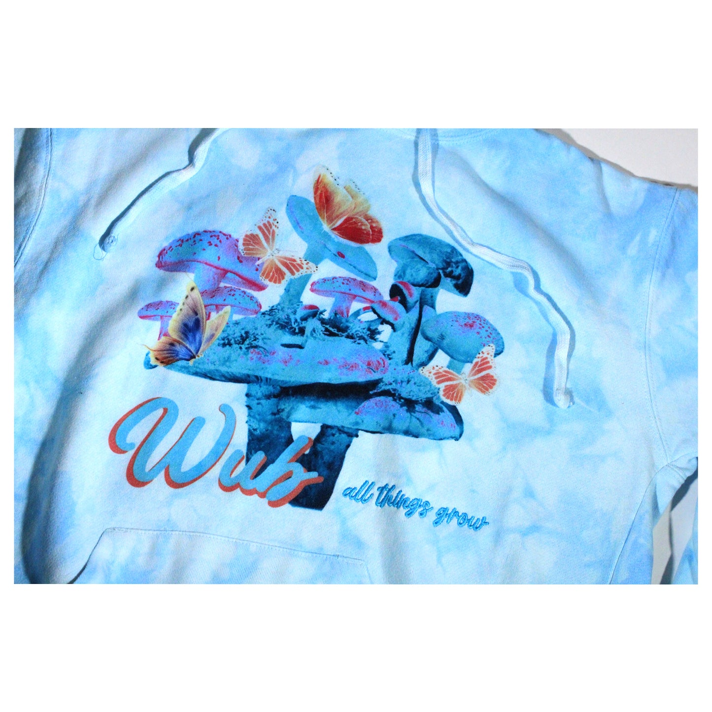 ALL THINGS GROW HOODIE - CLOUD DYE