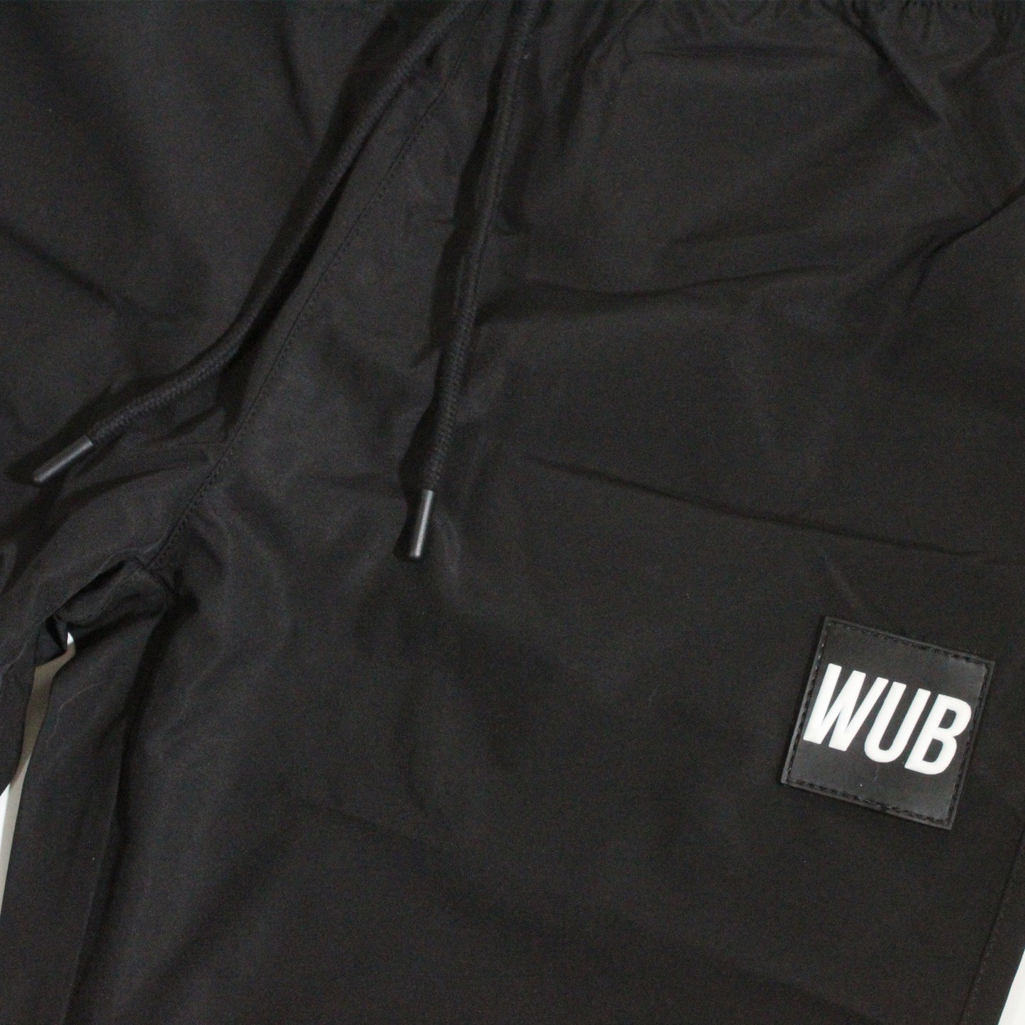 TRAINER NYLON PANTS - BLACK