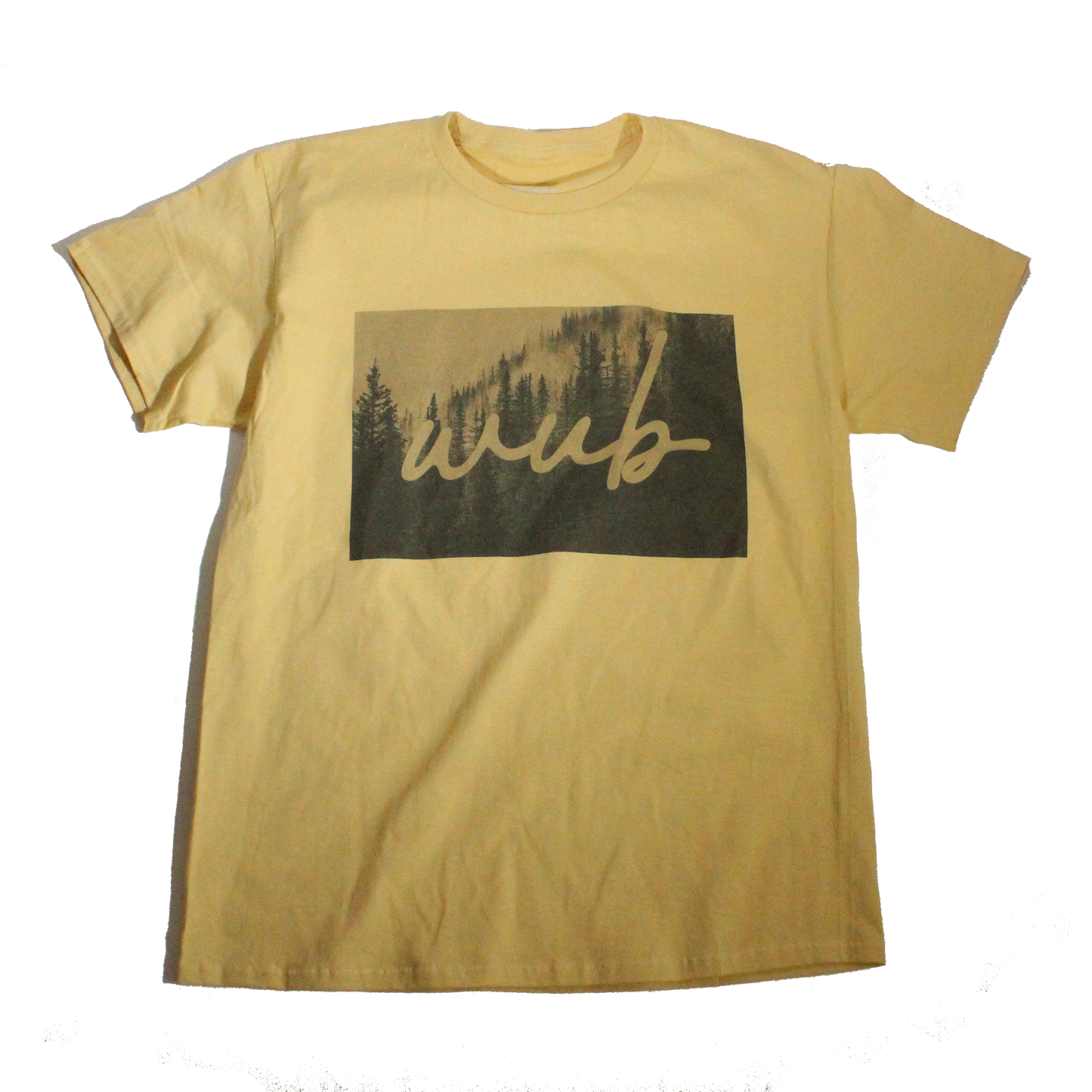 WUB FORREST TEE - MUSTARD