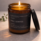 Wicked Weave’s Candle Studio - Fall Leaves Soy Wax Candle (4 Size Options)