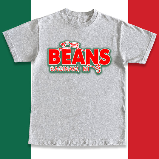 BEANS CINCO DE MAYO TEE - HEATHER GREY