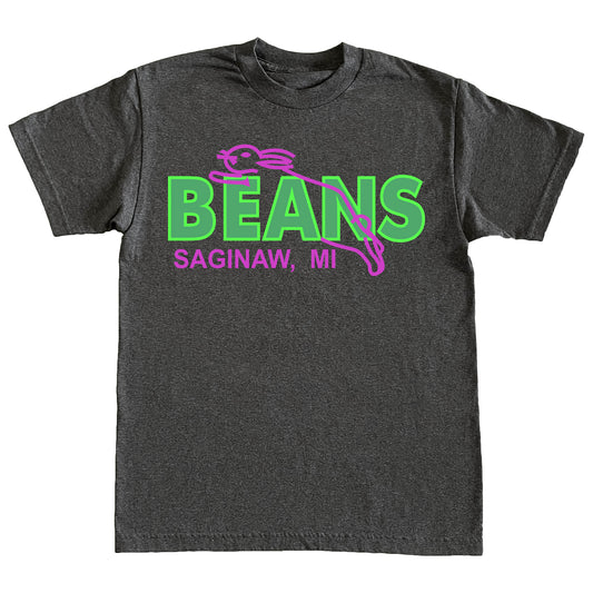 BEANS SAGINAW MICHIGAN SHIRT - CHARCOAL HEATHER