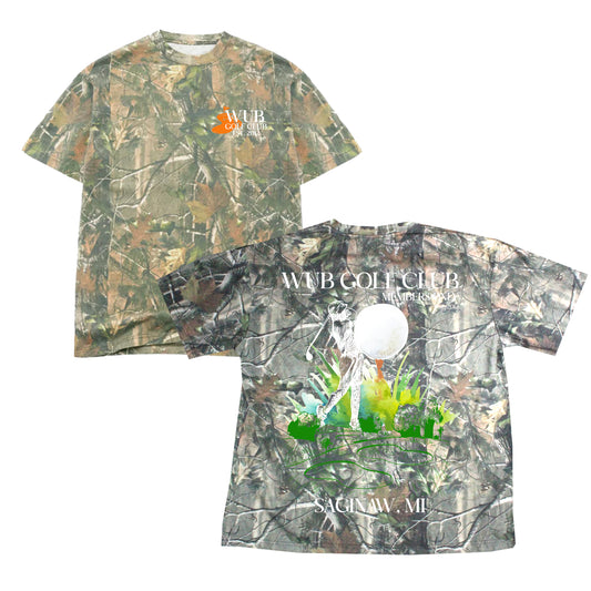 WUB GOLF CLUB TEE- CAMO
