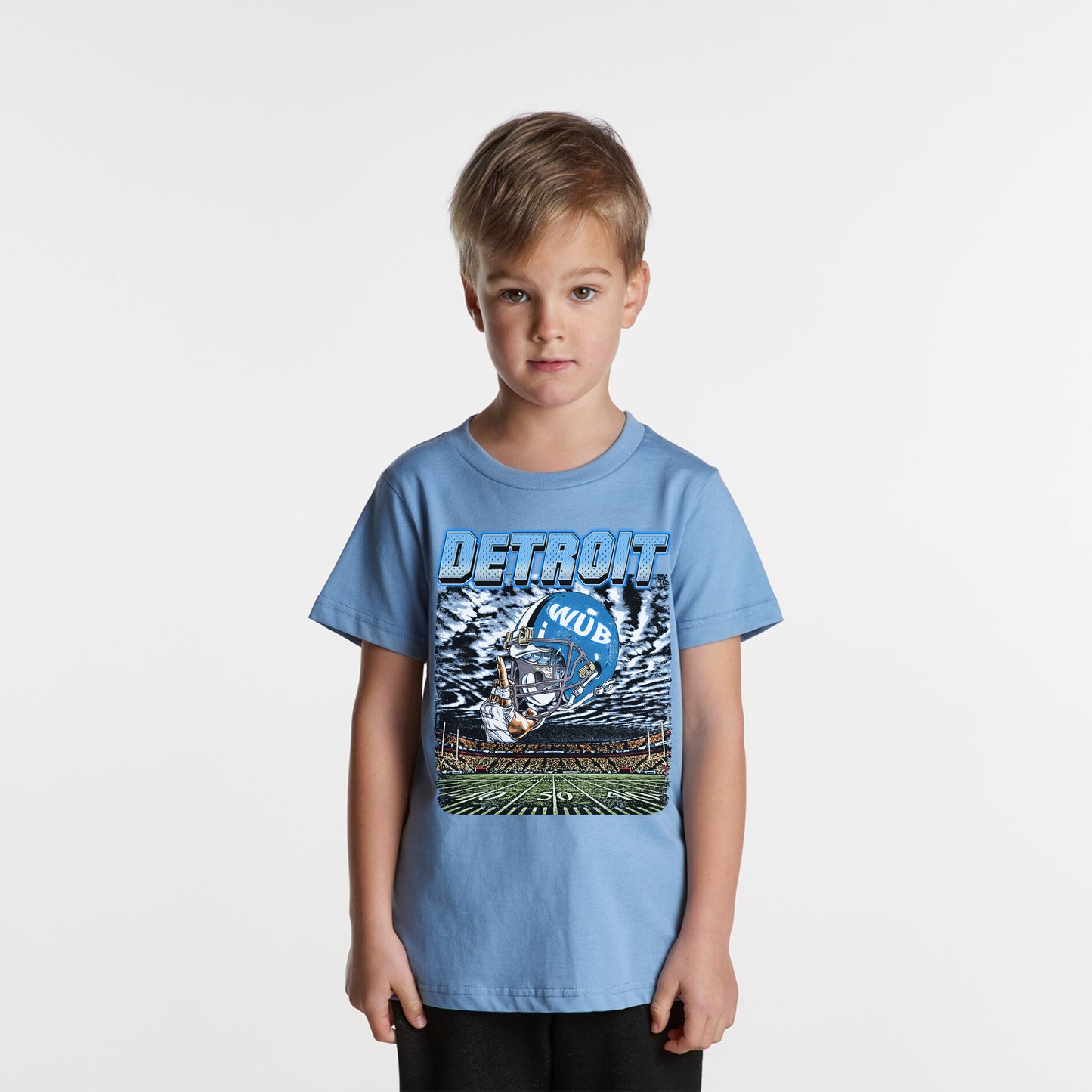 Detroit Wub Toddler / Kids Sizes T-Shirt - White