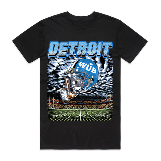Detroit Wub T-Shirt - Black