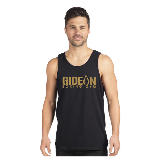 Gideon Boxing Logo Muscle Tank - Black