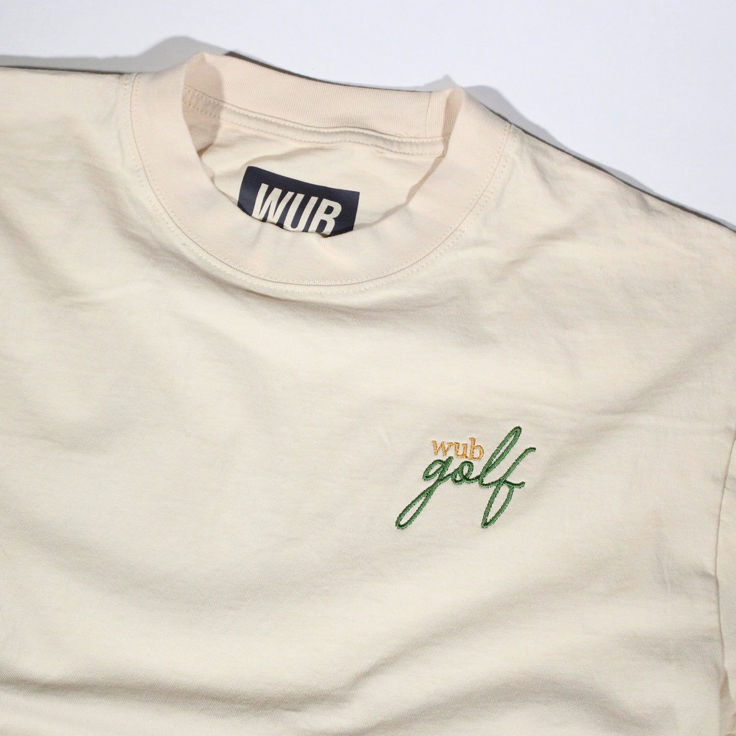 Find Your Peace Golf T-Shirt - Off White