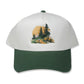 Find Your Peace Golf Snapback Hat - Natural / Green