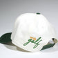 Find Your Peace Golf Snapback Hat - Natural / Green