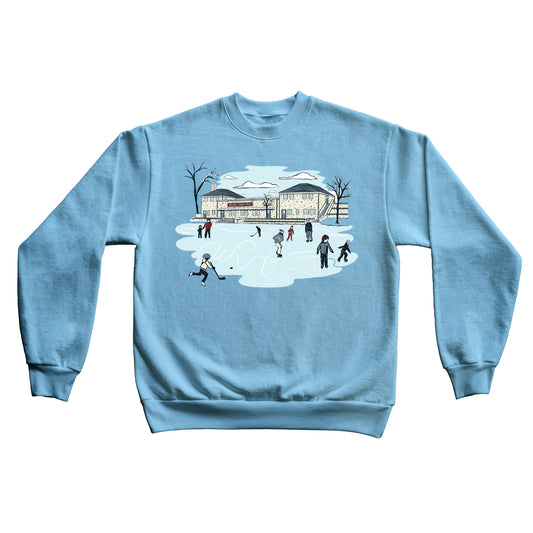 WUB CHRISTMAS 2024 CREWNECK - LIGHT BLUE