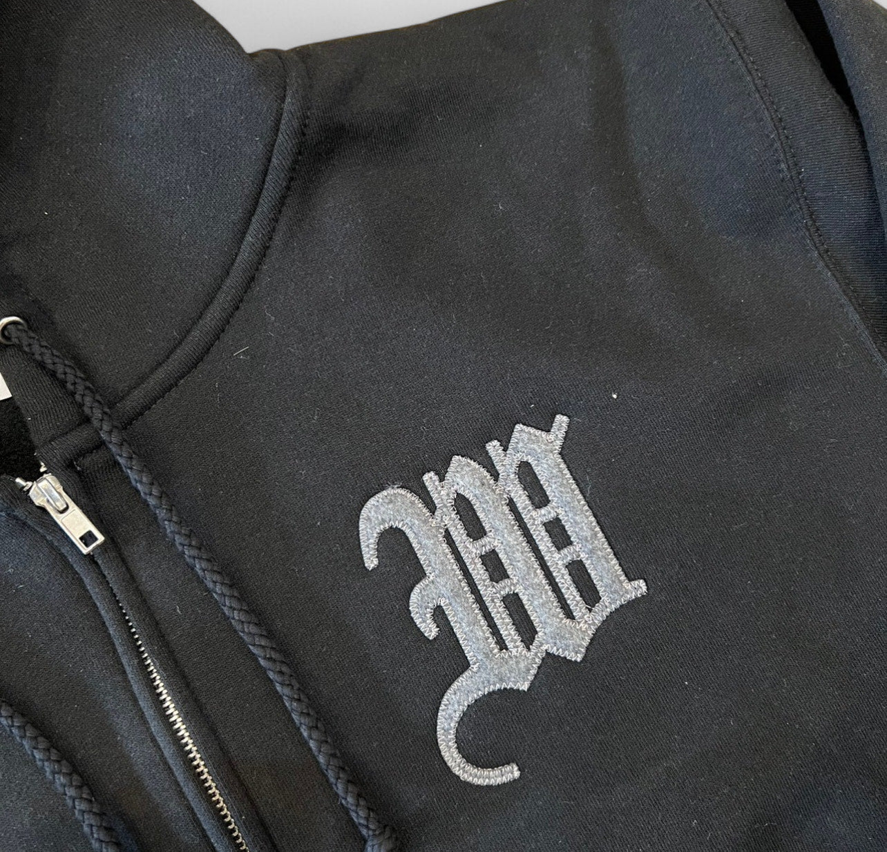 Wub Athletics Zip Up - Black