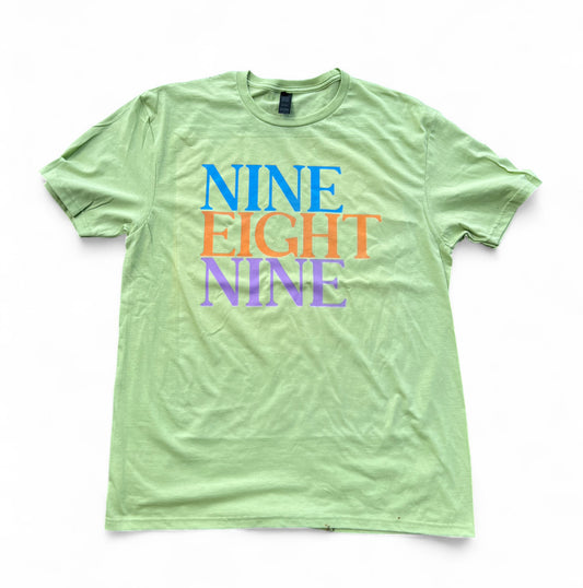 NINE EIGHT NINE SHIRT - PISTACHIO GREEN