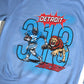 DETROIT VTG STYLE 313 CREWNECK - PIGMENT WASH BLUE