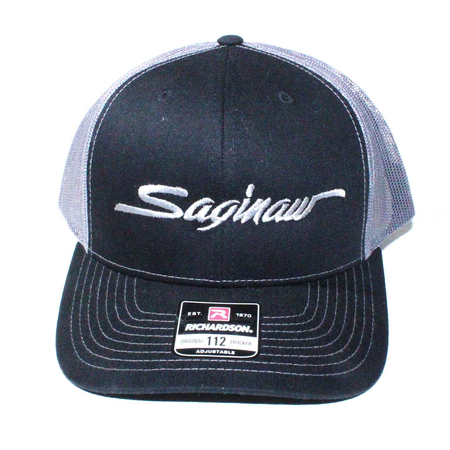 Saginaw Richardson Hat - Black / Charcoal